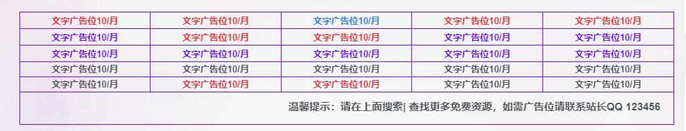 WordPress文字广告位代码适用于所有区块主题 - 长江技术博客